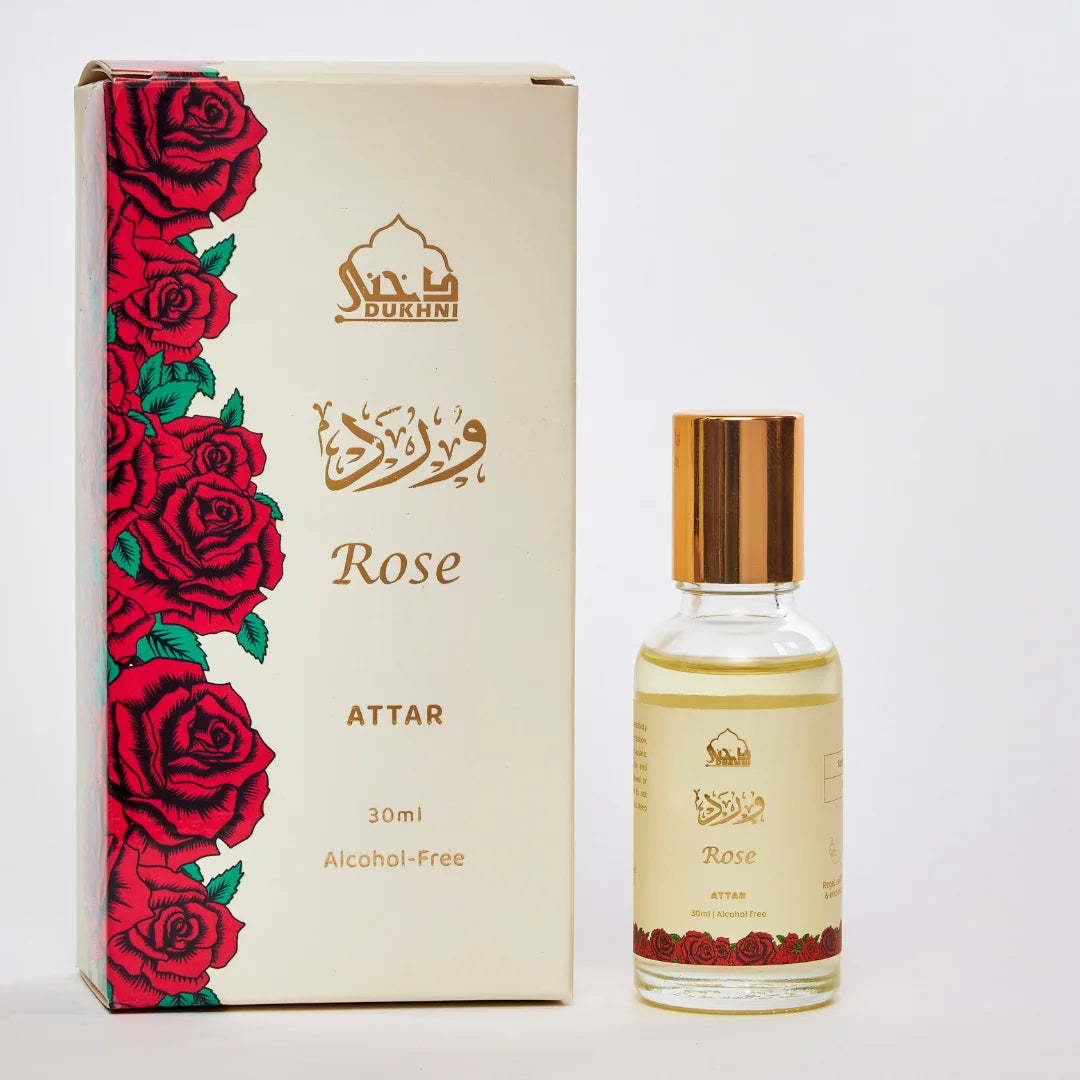 Buy Rose Attar Oil 30ml Iconic Sweet Floral Scent Dukhni UK