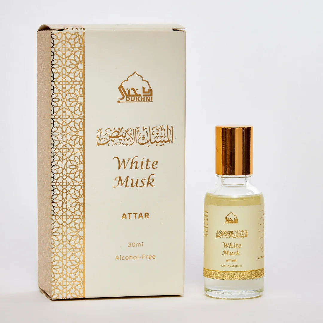 Buy White Musk Attar Oil 30ml Fresh Long-lasting Dukhni UK