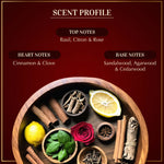 Ingredients premium oud for home fragrance