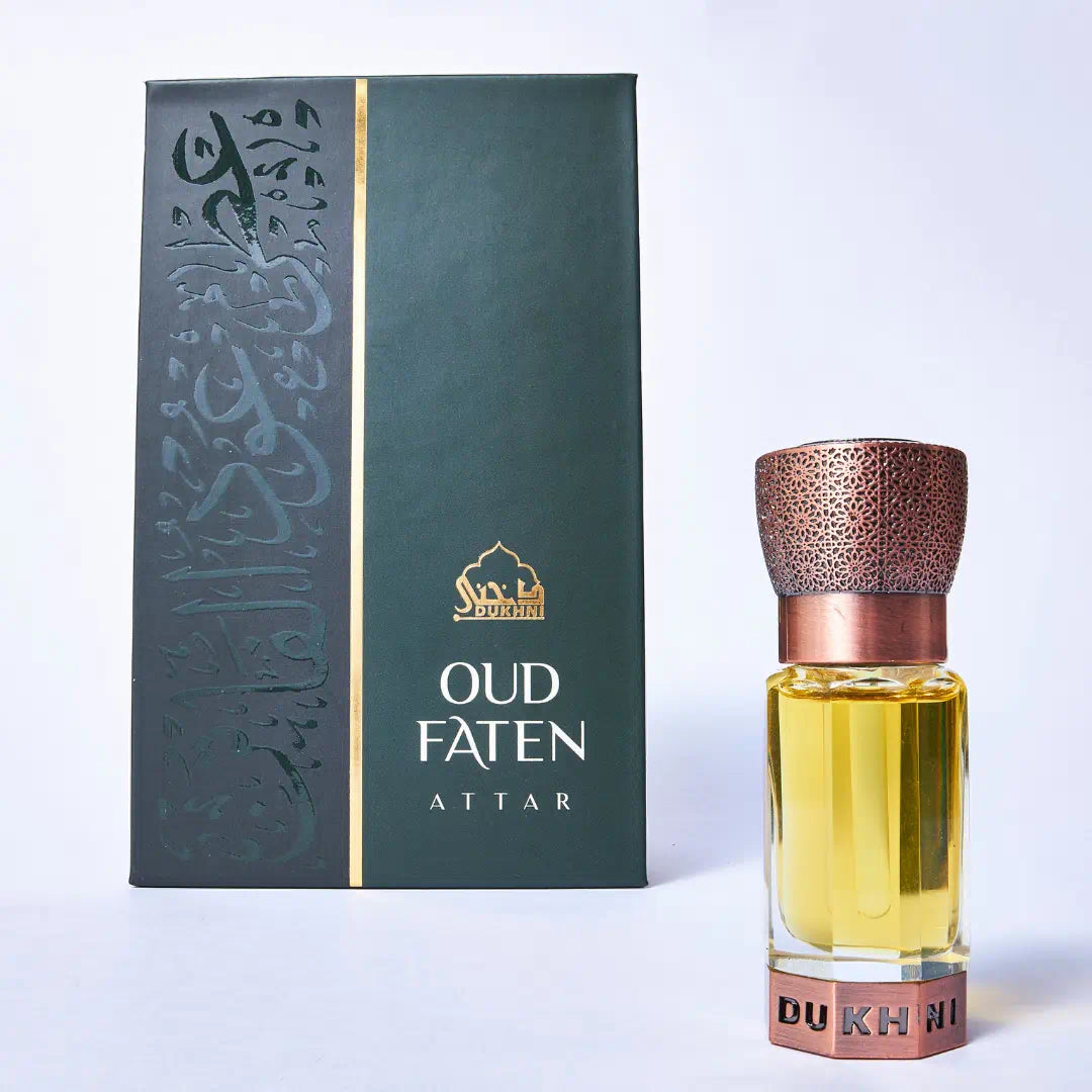 Oud Faten Premium Attar Oil- Arabic Aquatic Fragrance with Oud and