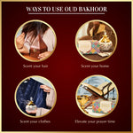 ways to use oud bakhoor