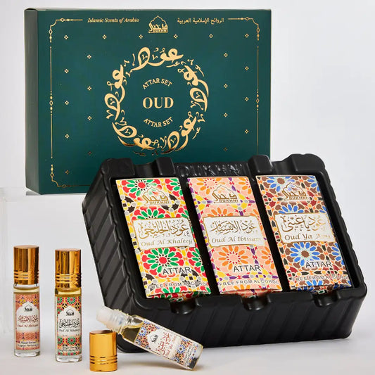 Oud Attar Oil Set