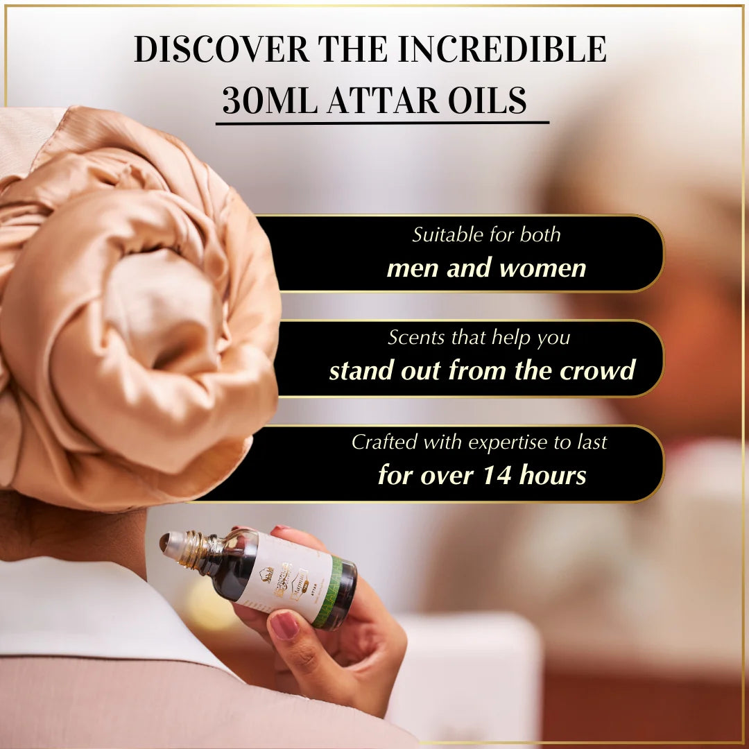 Majmua 786 30ml Attar Oil | A vetiver roll on attar oil