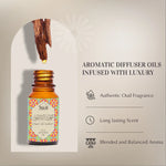 3 10ml Citrusy Essential Oil Blend Authentic Oud Fragrance And Oil Burner Long Lasting For Relaxation UK