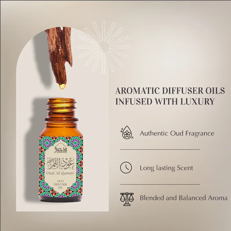 3 10ml Floral Essential Oil Blend Authentic Oud Fragrance And Oil Burner Long Lasting For Relaxation UK