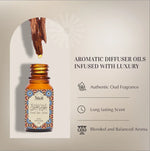 3 10ml Zesty Essential Oil Blend Authentic Oud Fragrance And Oil Burner Long Lasting For Relaxation UK