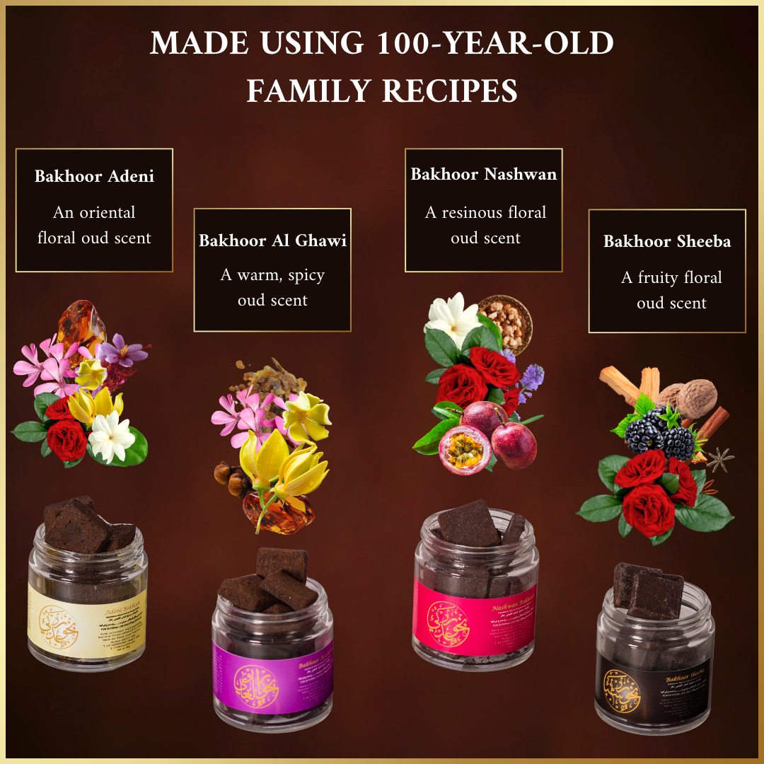 Yemeni Oud Bakhoor Set | عود بخور يمني