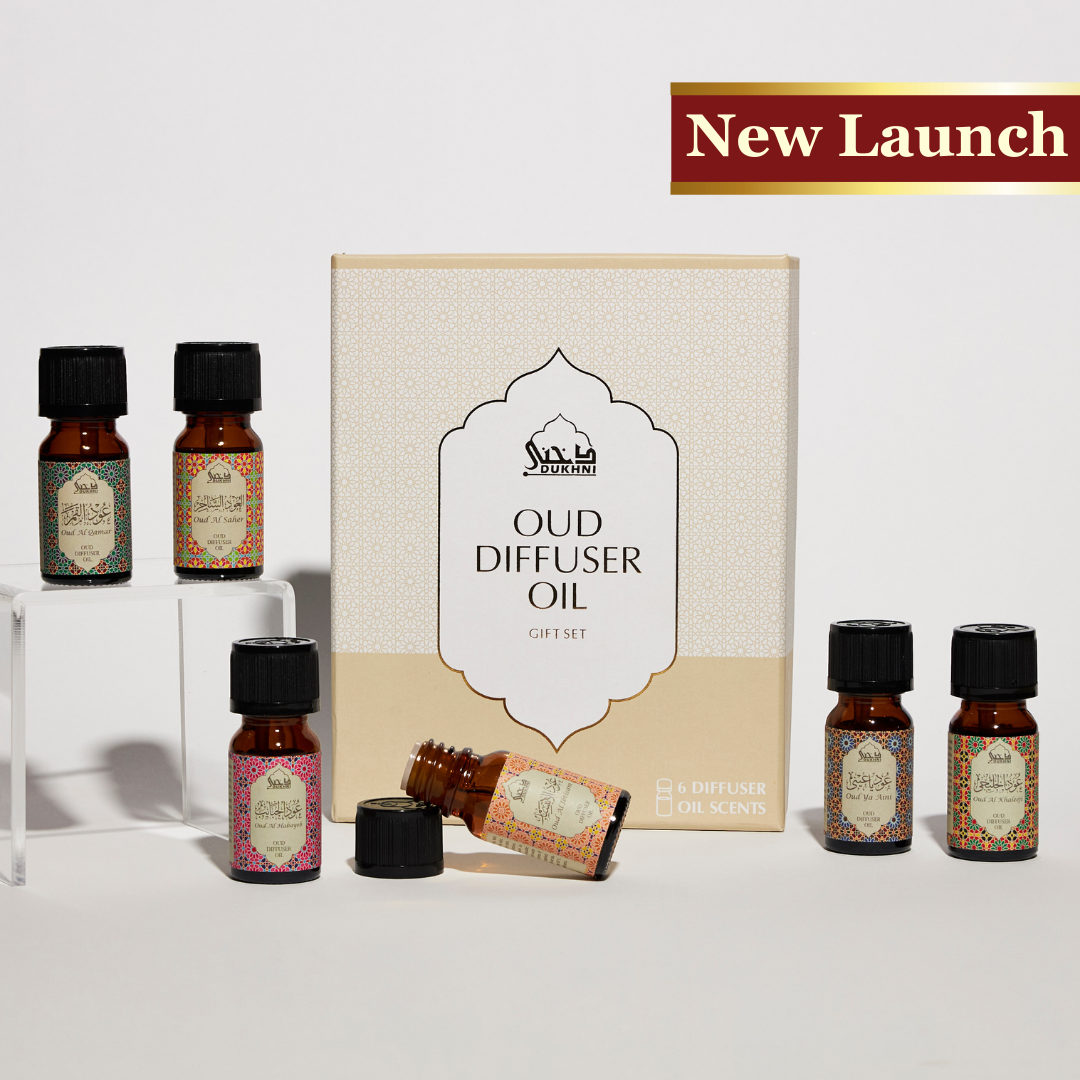 Muslin Diffuser Diffuser Oils – Dukhni - Islamic Scents of Arabia الروائح الإسلامية ...