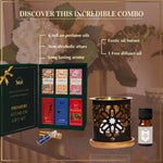 6 6ml Non Alcoholic Arabic Roll On Perfume Oils And Exotic Diffuser Oil Burner With Free Arabic Oud Oil UK