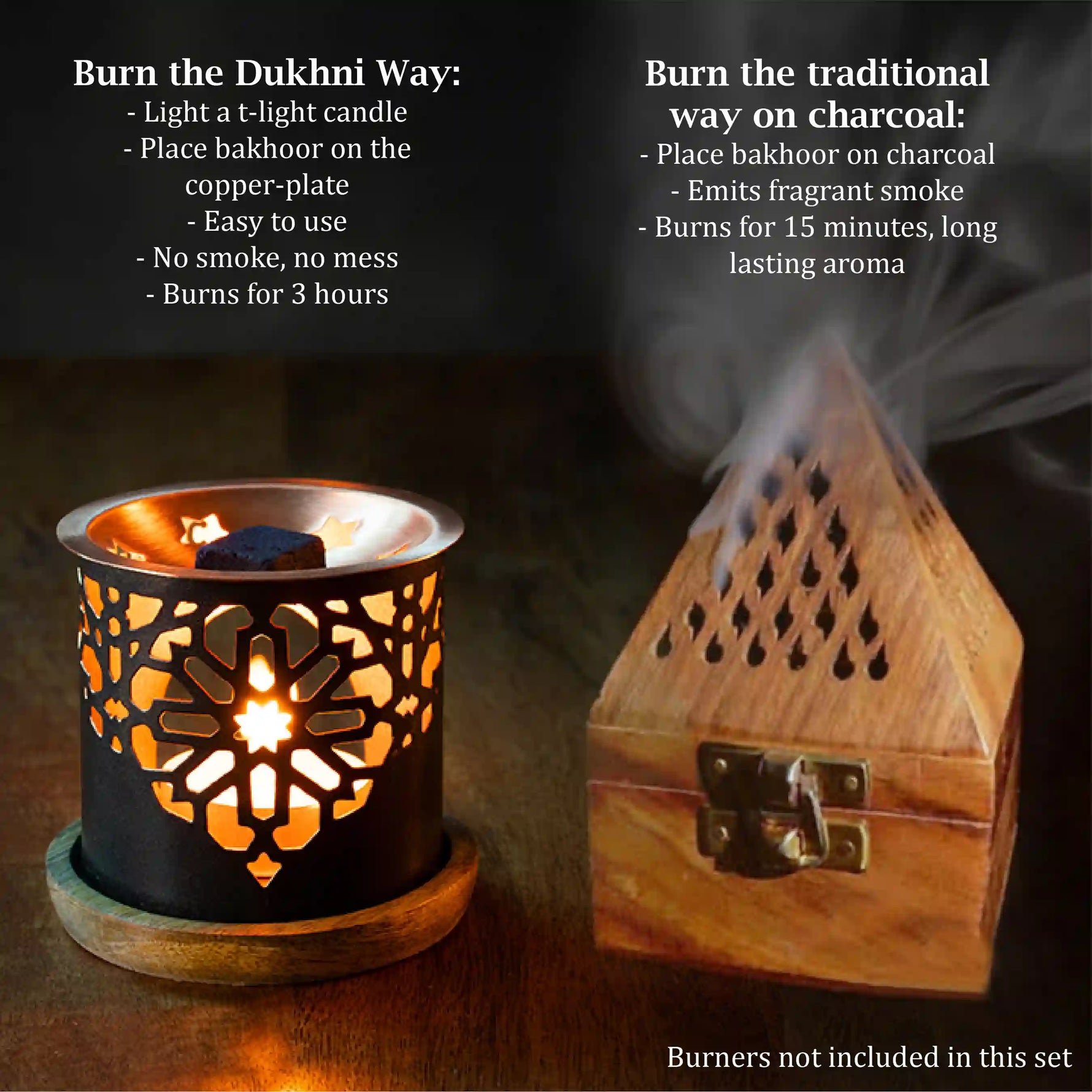 Easy to use bakhoor for home from Arabia