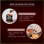 Burn Oud Ibtisam Muattar Bakhoor On Dukhni Smokeless Burner Or Charcoal To Scent Your Space UK