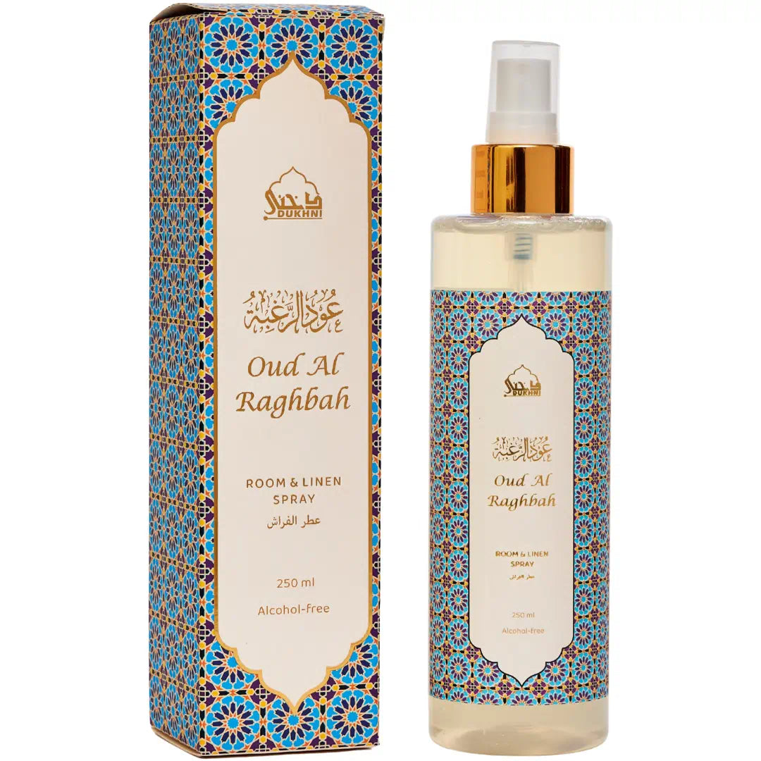 Oud Al Raghbah Mist Spray |  Room & linen oud mist spray