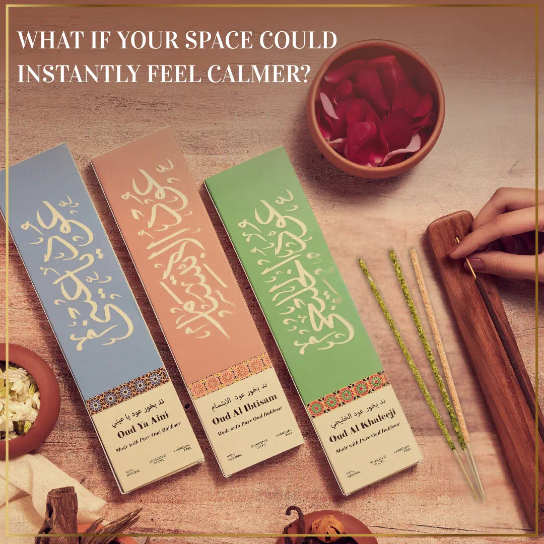 incense sticks bakhoor sticks calm space scenting assorted collection for home and gifting natural ingredients for Aromatherapy meditation and prayer 