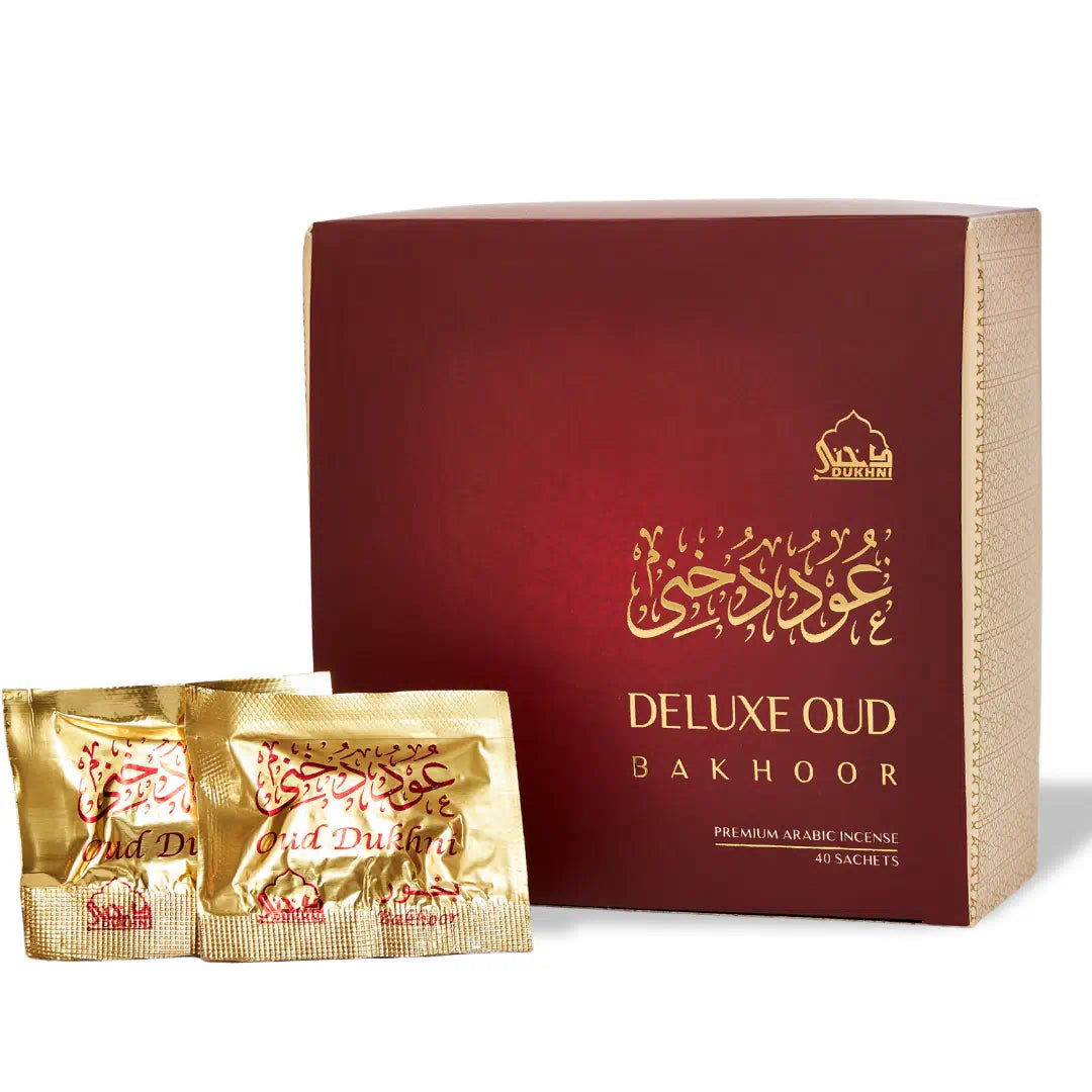 Dukhni Deluxe Bakhoor Arabic Incense Luxurious Oudh Bakhoor UK