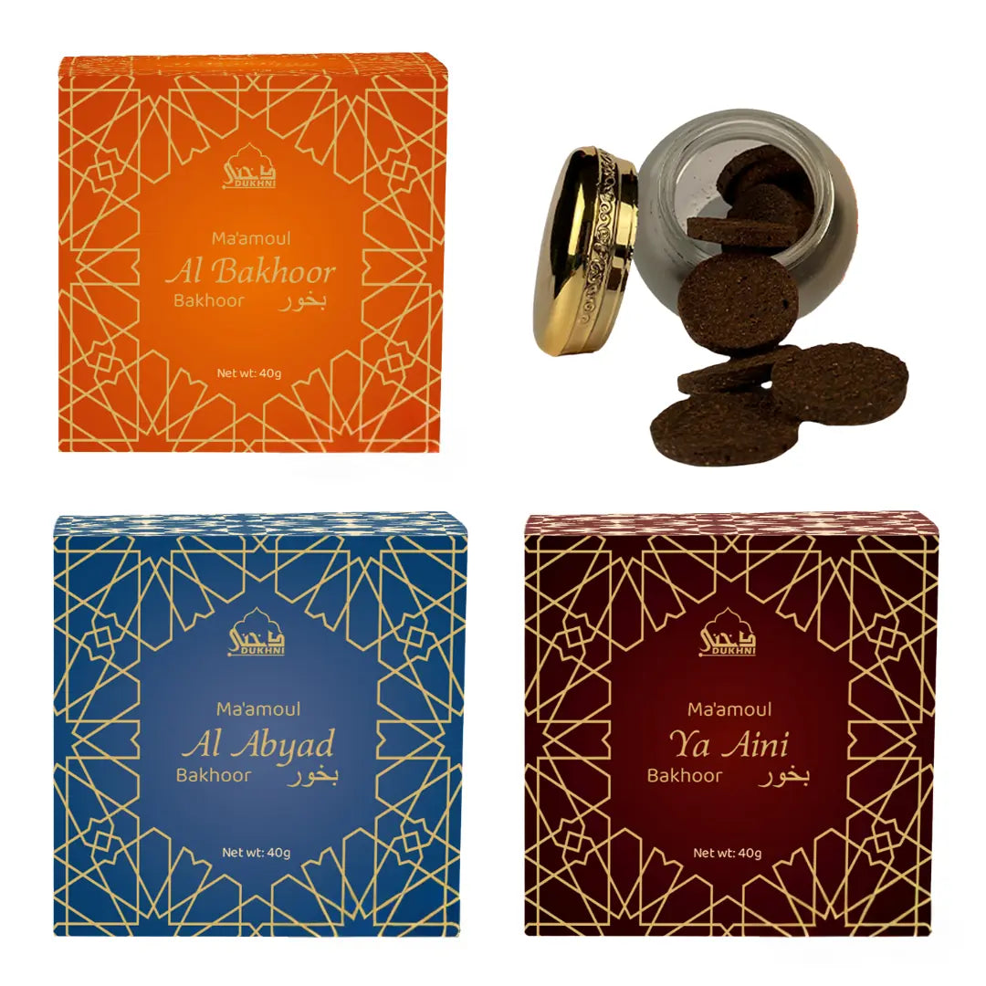 Ma'amoul Al Bakhoor + Ma'amoul Al Abyad + Ma'amoul Ya Aini