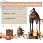 Dukhni Maamoul Oud Bakhooor Long Lasting Handmade Cruelty Free And Non Toxic Mess Free Oriental Smokless Burner UK