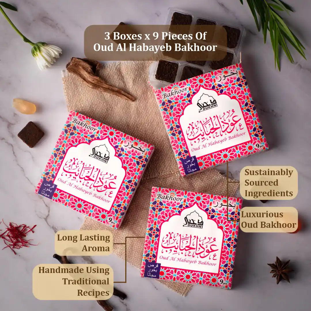 Long lasting arabic incense for home