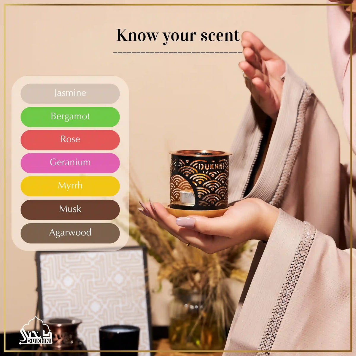 Long lasting arabic incense for home
