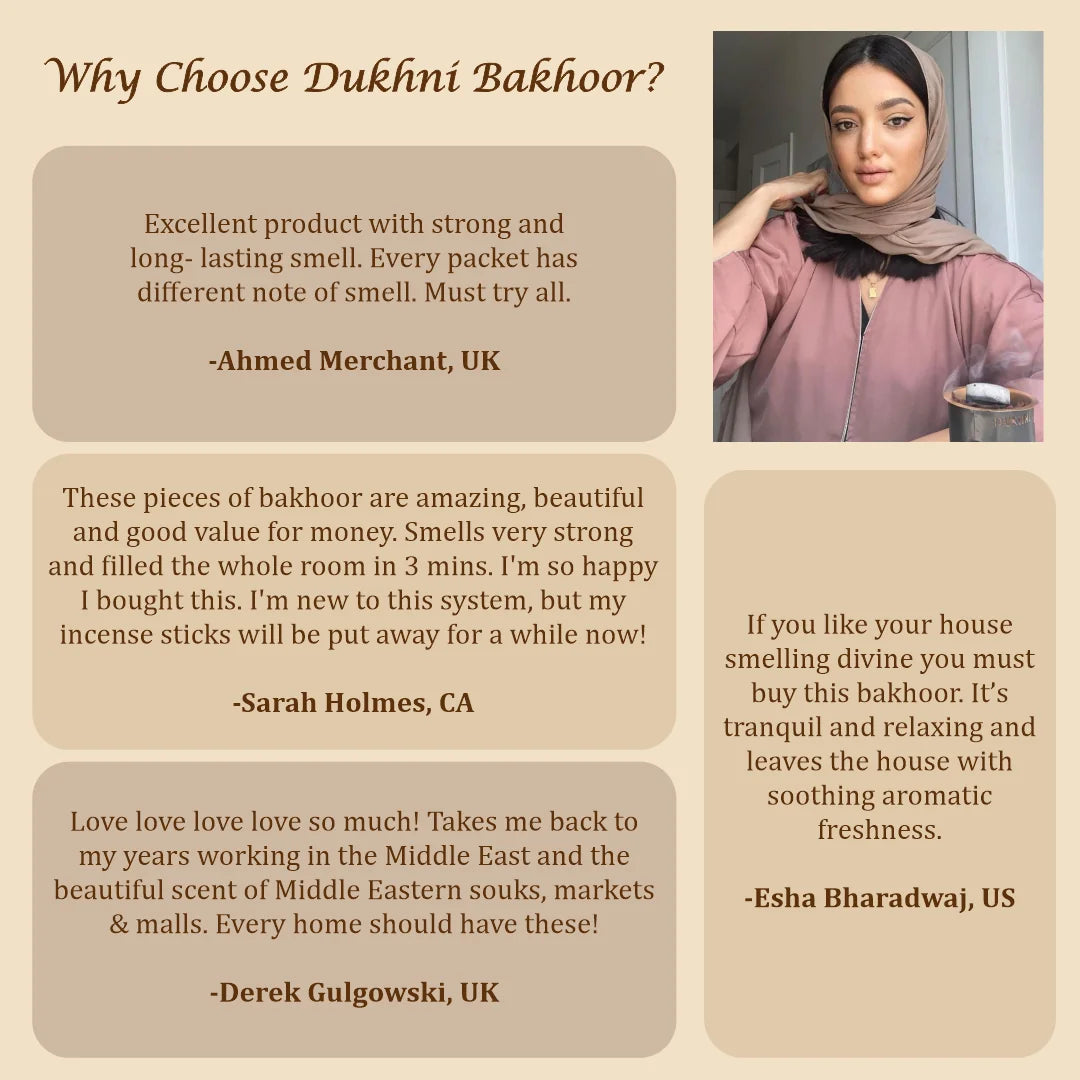 Bakhoor for space easy to burn long lasting