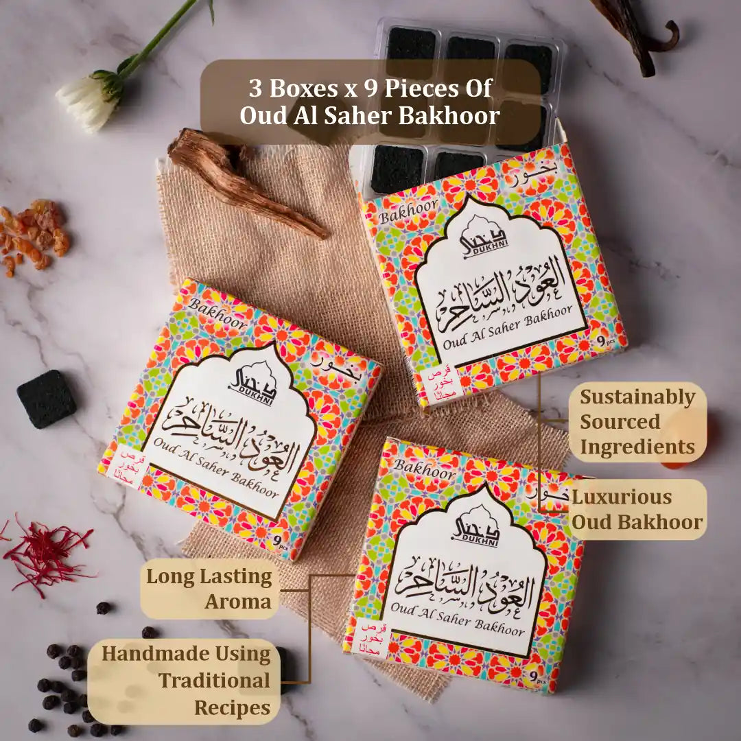 Long lasting arabic incense for home