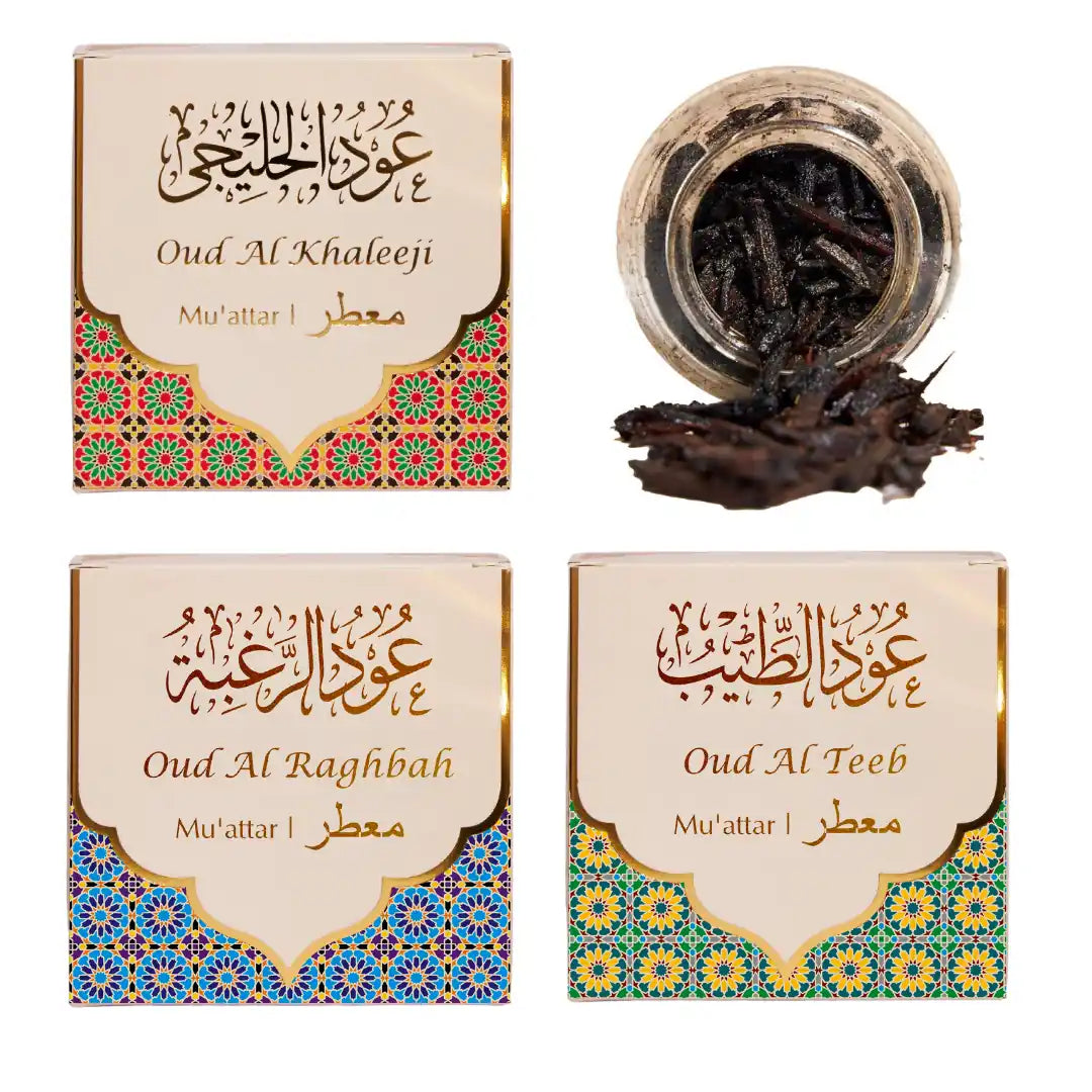 Oud Al Khaleeji, Oud Al Raghbah, Oud Al Teeb Muattar Bakhoor