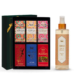 Dukhni Premiere Attar Oil Set And Oud Al Ibtisam Room And Linen Spray Combo UK