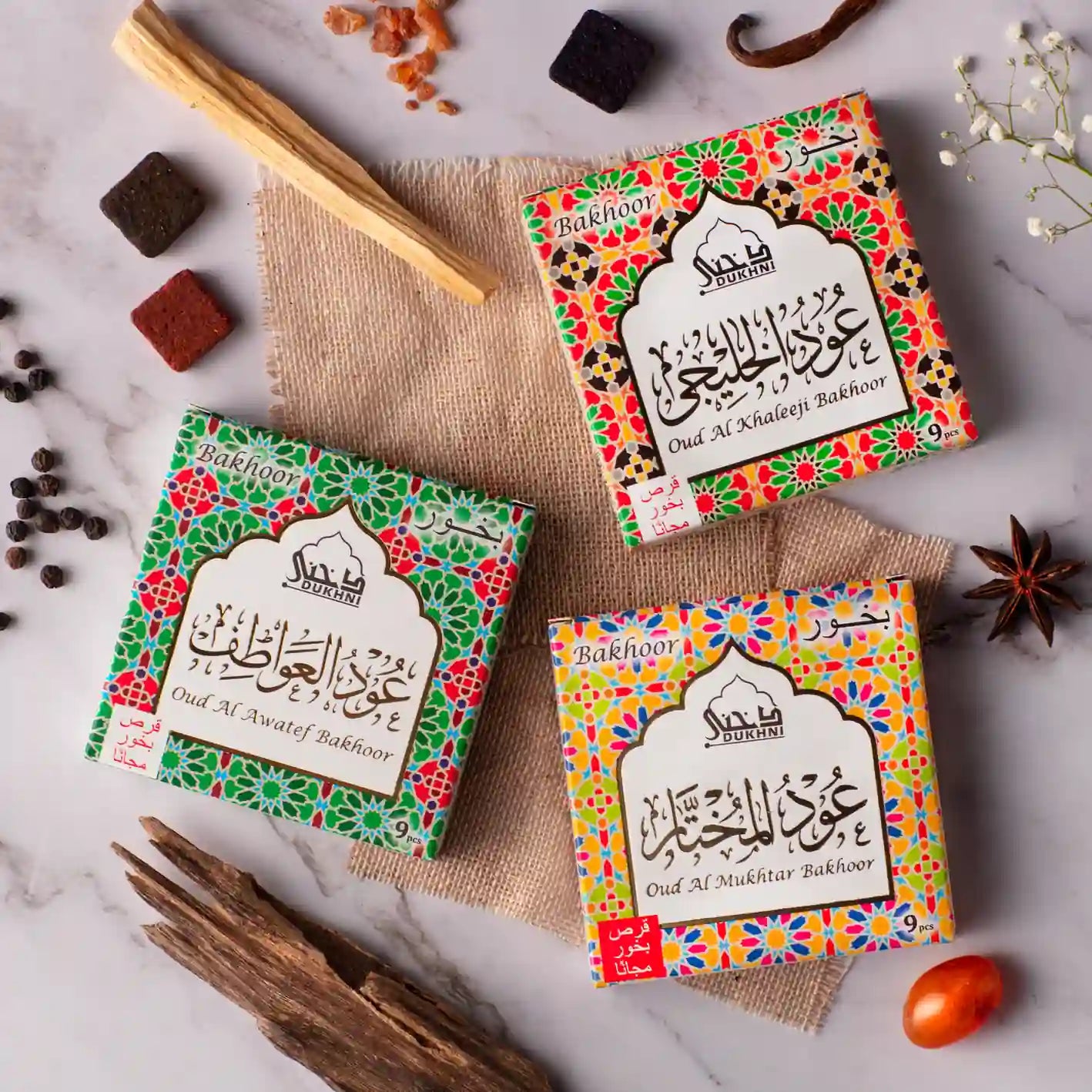 Oud bakhoor to scent home hair nd clothes