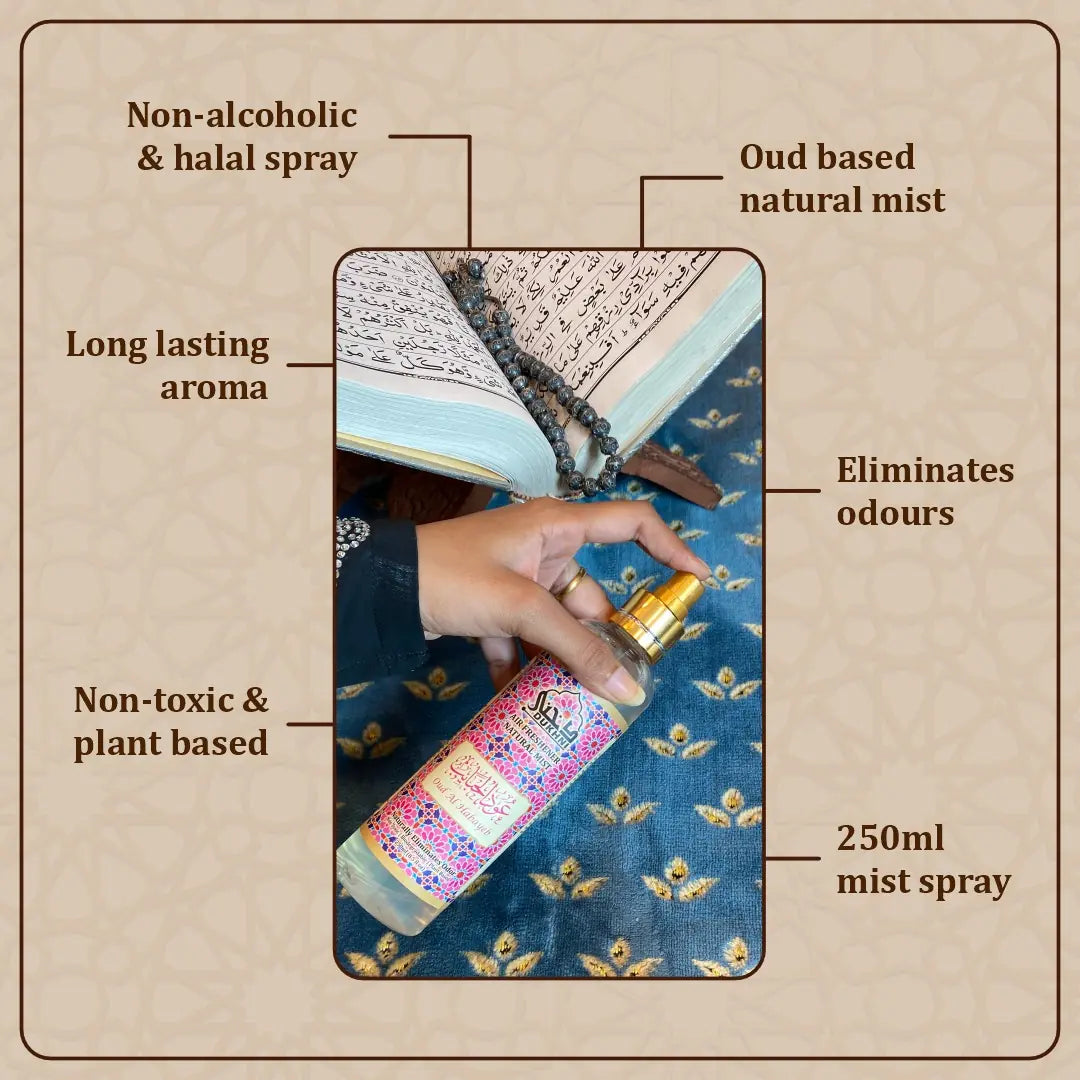 Eliminate Bad Odours With Dukhni Oud Based Mist Sprays Long Lasting Aroma UK