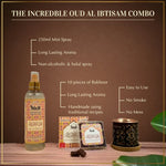 Get 20 Oud Bakhoor Pieces With Smokeless Burner And 250ml Mist Spray In This Combo UK