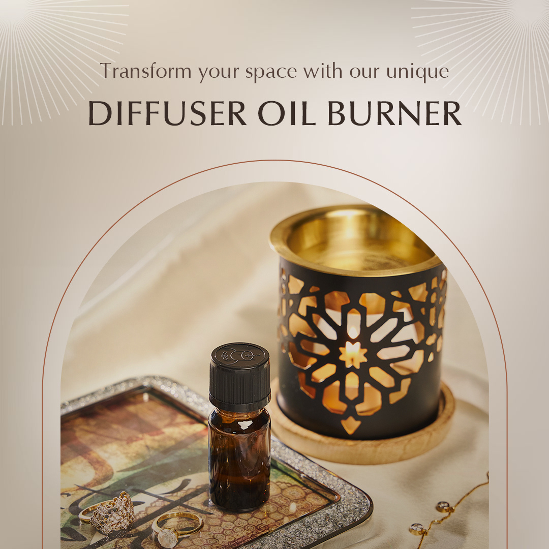 Eastern Style Oil Diffusers Dukhni Oriental Diffuser Oil Burner | Aromatic Home Fragrance Solution ...