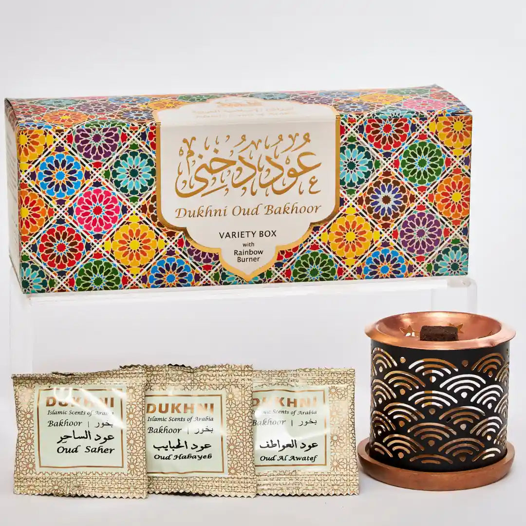 Oud bakhoor variety box starter kit