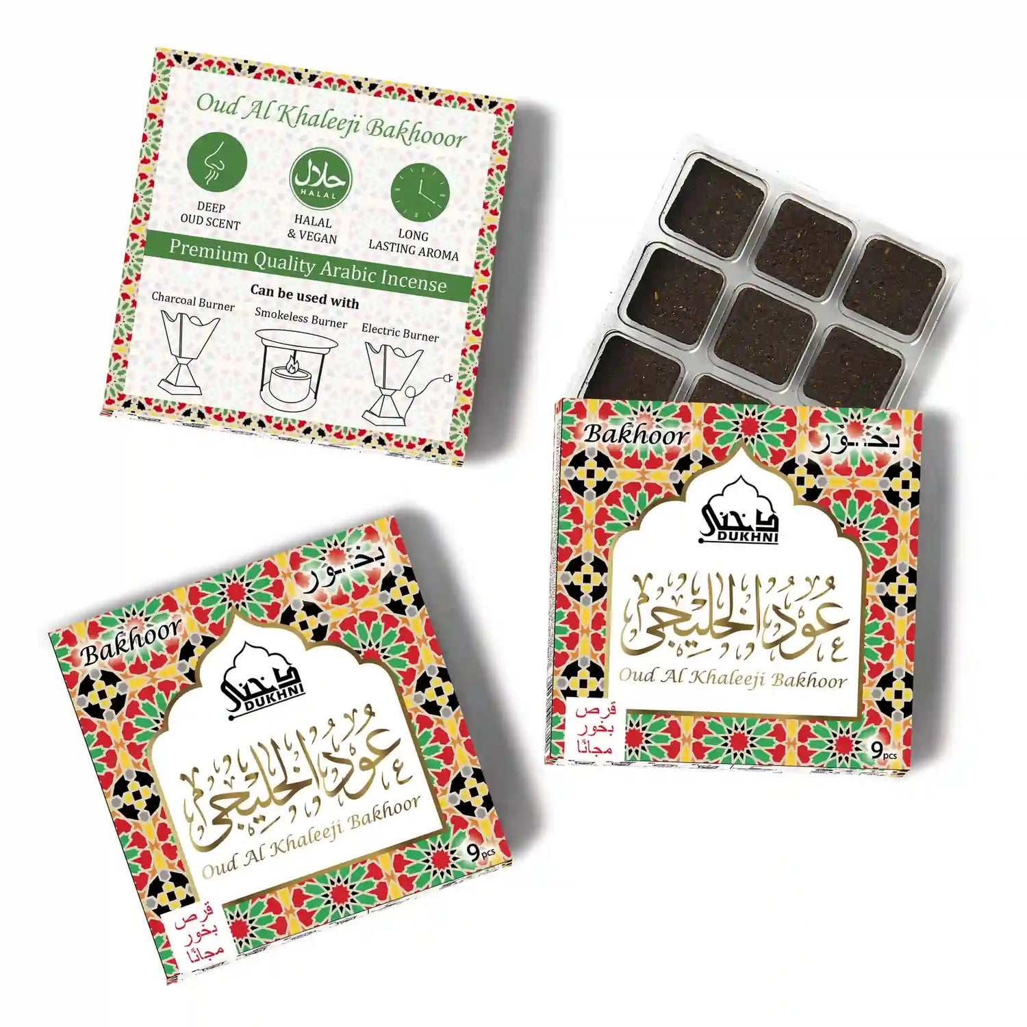 Bakhor 3 trays for home fragrance