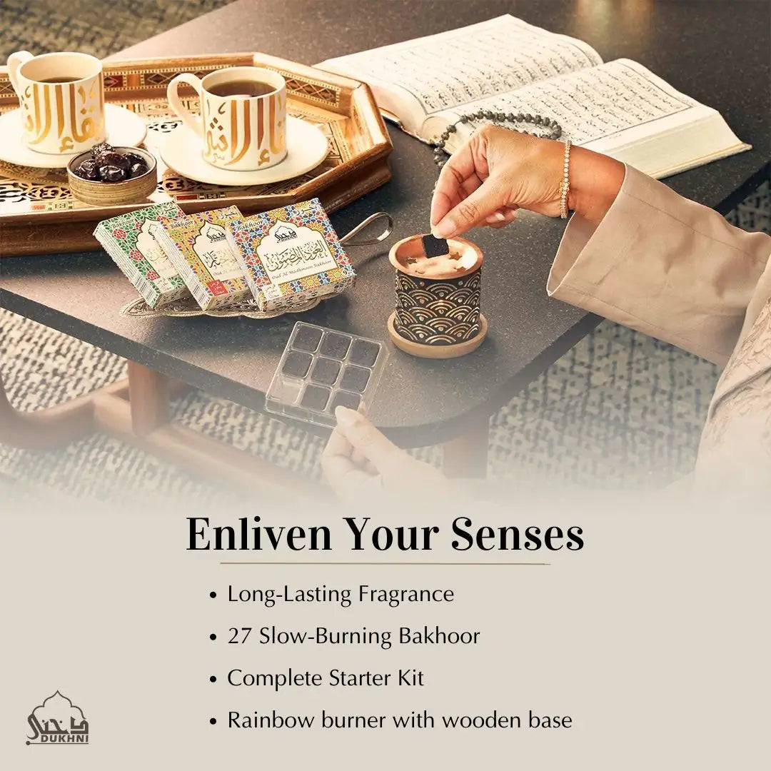 Long lasting arabic incense for home