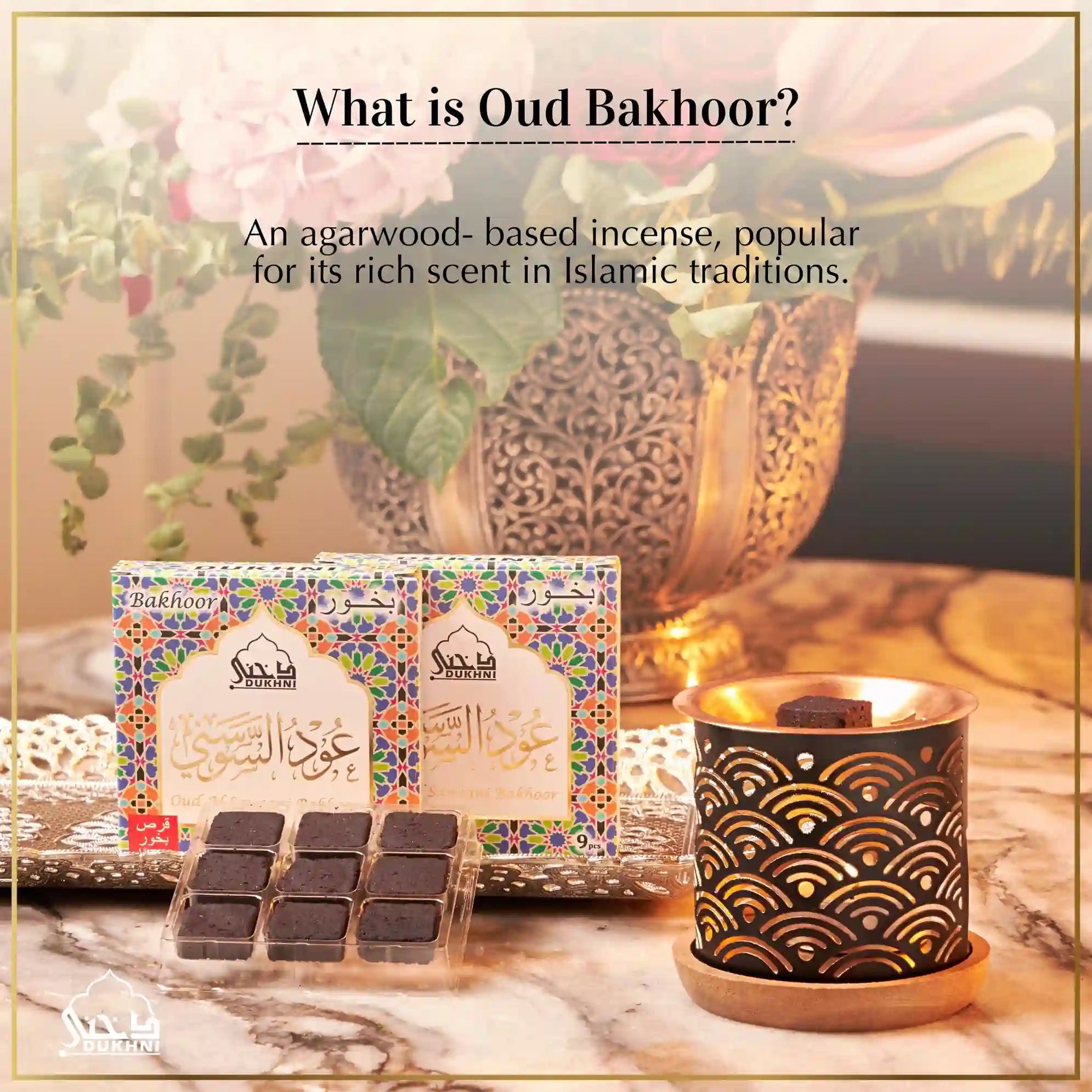 Easy to use bakhoor for home from Arabia
