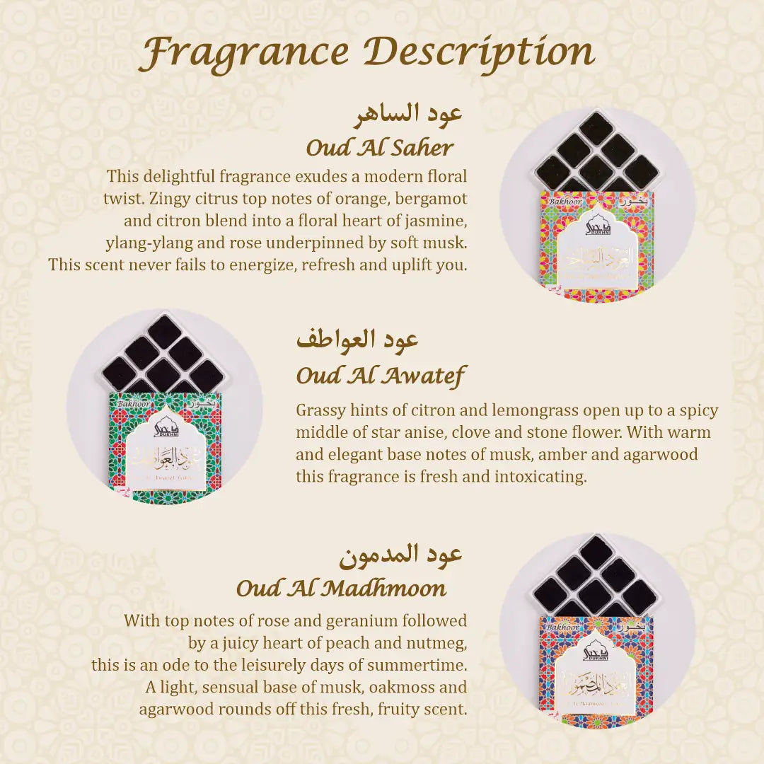 Oud bakhoor ingredients best arabic bakhoor