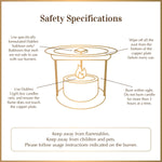 Safe to use bakhoor for home and gifting with smokeless burner