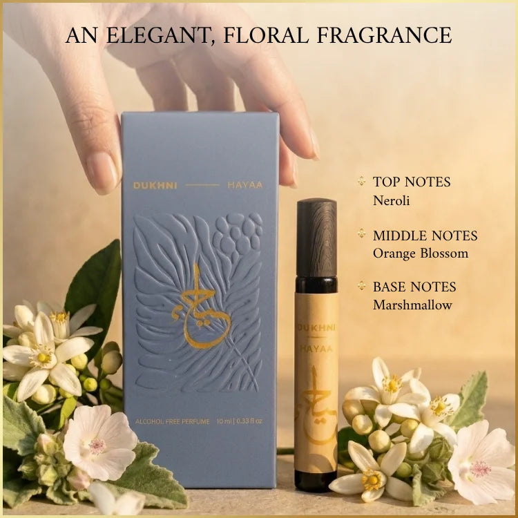Hayaa | 10 ml | Non-Alcoholic Perfume Spray