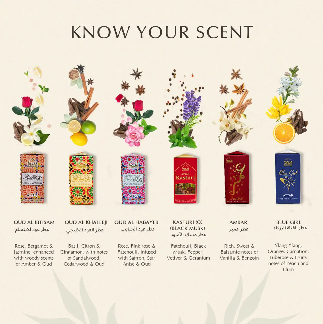 pure natural ingredients perfume oils non alcoholic arabic attar