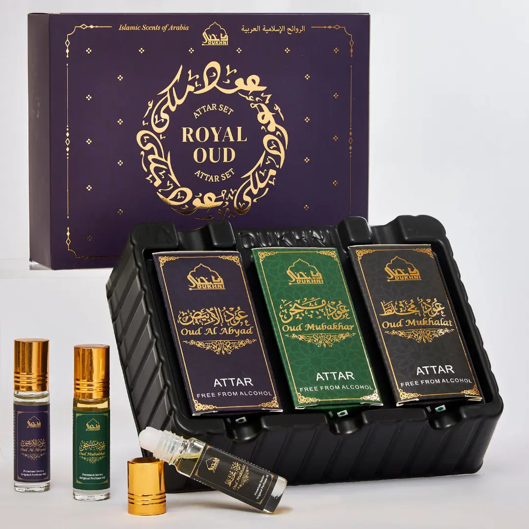 Royal Oud Attar Oil Set