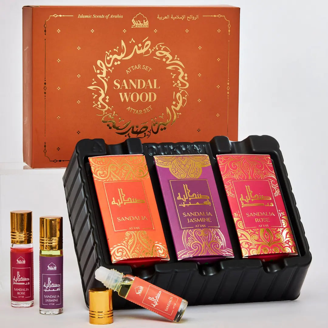 Sandalwood Attar Oil Set