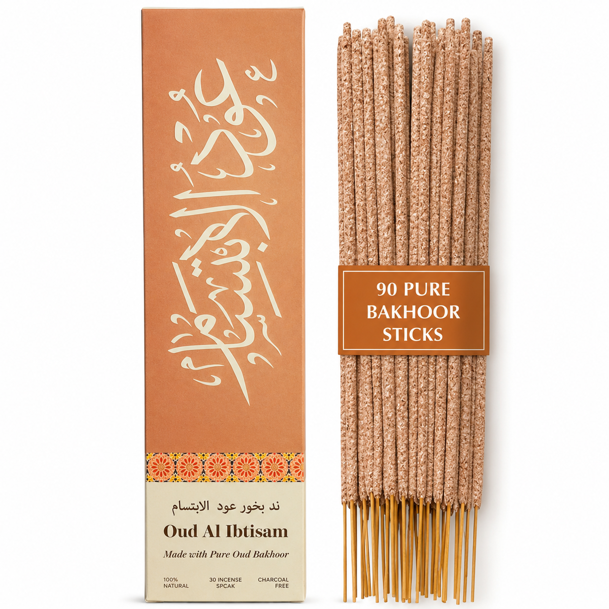 Oud Al Ibtisam Bakhoor Sticks Set| Arabic Pure Oudh Incense