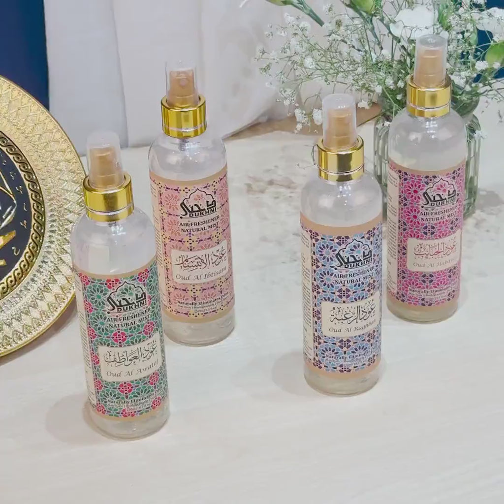 Dukhni Oud Natural Mist Set For Gifts